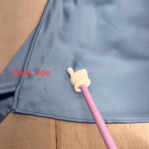 NWT Women's Cowl Neck Halterneck Slip On Backless Satin Mini Dress Sexy Silky XS - Picture 10 of 17